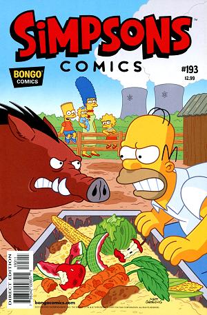 Simpsons Comics #193 null cover