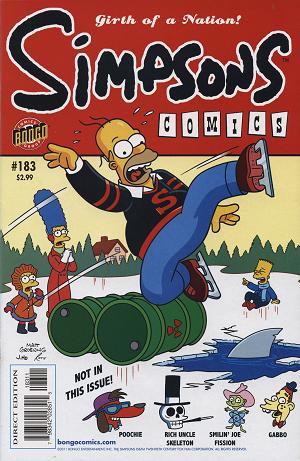 Simpsons Comics #183 cover