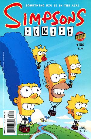 Simpsons Comics #184 cover