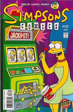 Simpsons Comics #153 cover