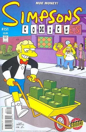 Simpsons Comics #151 cover