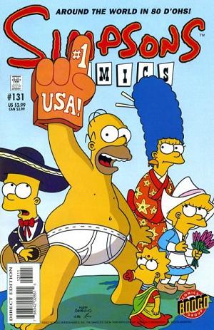 Simpsons Comics #131 cover