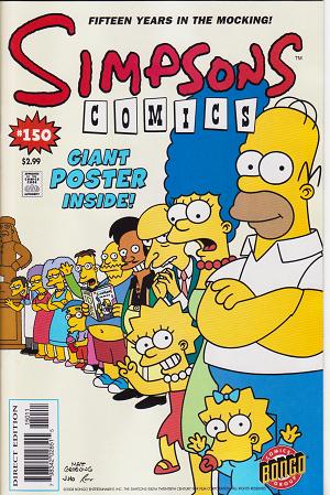 Simpsons Comics #150 cover