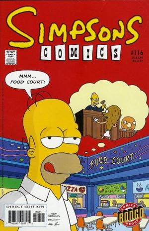 Simpsons Comics #116 cover