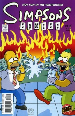 Simpsons Comics #115 cover
