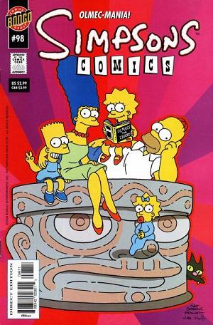Simpsons Comics #98 cover