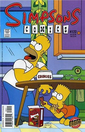 Simpsons Comics #122 cover