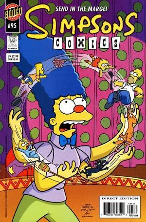 Simpsons Comics #95 cover