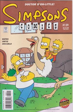 Simpsons Comics #139 cover