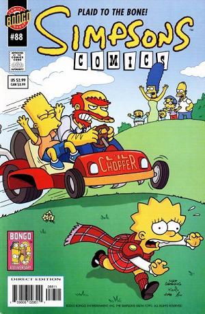 Simpsons Comics #88 cover