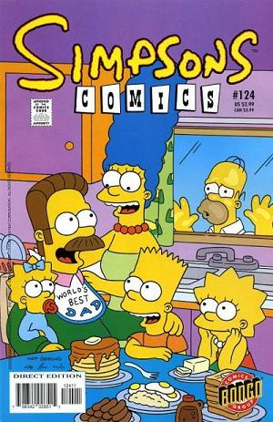 Simpsons Comics #124 cover