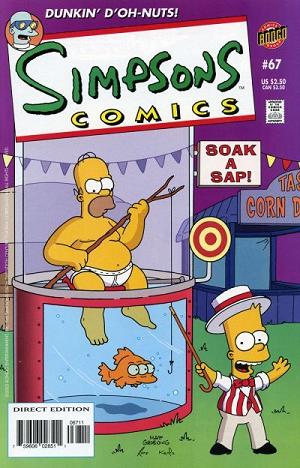 Simpsons Comics #67 cover