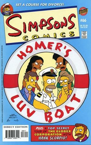 Simpsons Comics #66 cover