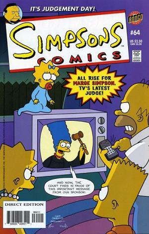 Simpsons Comics #64 cover
