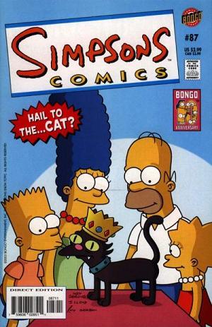 Simpsons Comics #87 cover