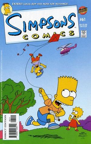 Simpsons Comics #61 cover