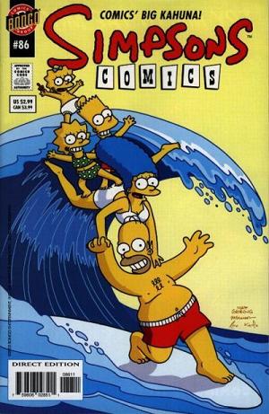 Simpsons Comics #86 cover