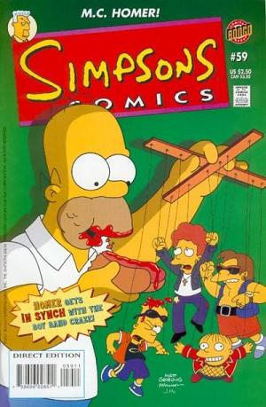 Simpsons Comics #59 cover