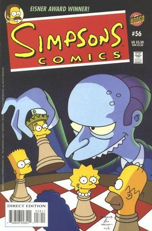 Simpsons Comics #56 cover