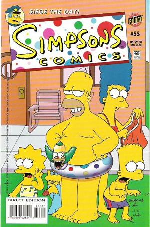 Simpsons Comics #55 cover
