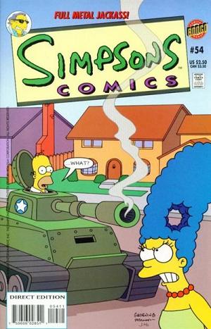 Simpsons Comics #54 cover