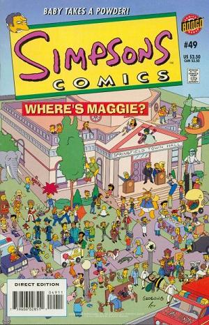 Simpsons Comics #49 cover