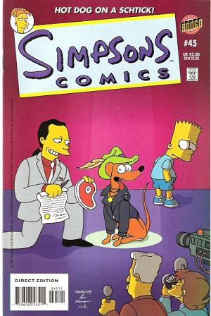 Simpsons Comics #45 cover