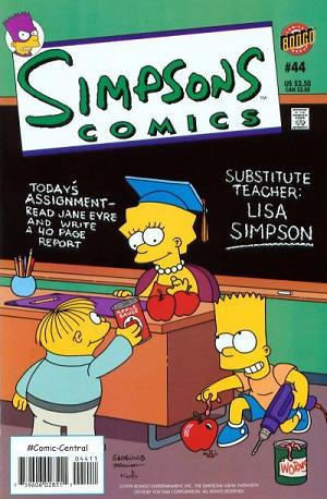 Simpsons Comics #44 cover