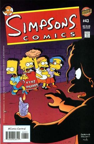 Simpsons Comics #43 cover