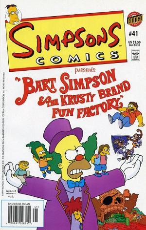 Simpsons Comics #41 cover