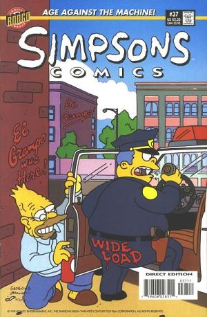 Simpsons Comics #37 cover