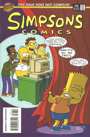 Simpsons Comics #36 cover