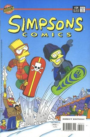 Simpsons Comics #34 cover
