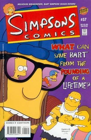 Simpsons Comics #57 cover