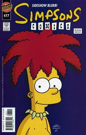Simpsons Comics #77 cover