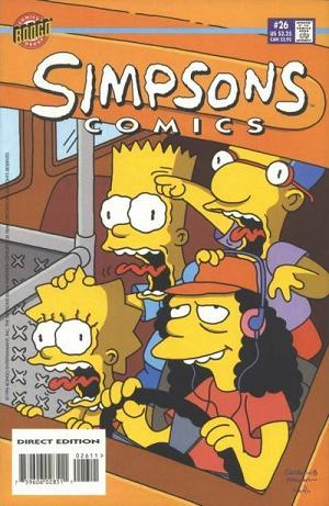 Simpsons Comics #26 cover