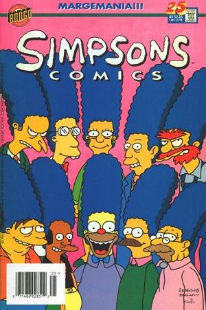 Simpsons Comics #25 cover