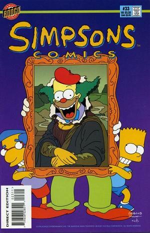 Simpsons Comics #23 cover