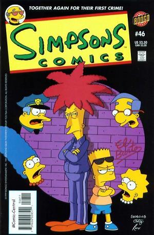 Simpsons Comics #46 cover