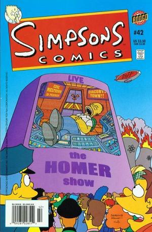 Simpsons Comics #42 cover