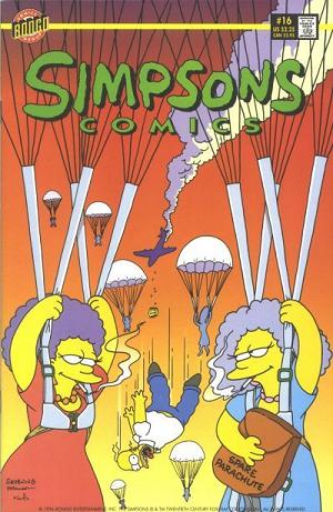 Simpsons Comics #16 cover