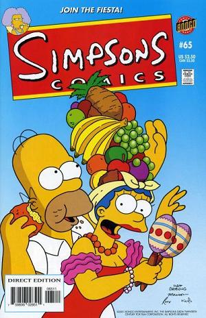 Simpsons Comics #65 cover