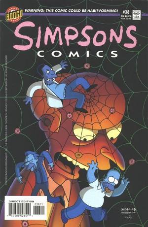 Simpsons Comics #38 cover