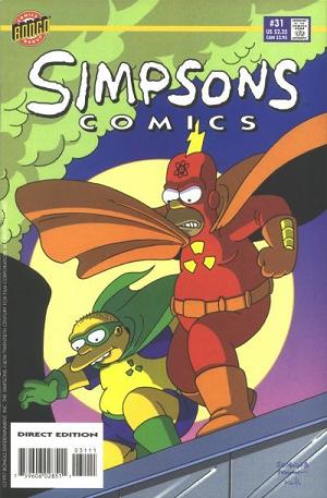 Simpsons Comics #31 cover