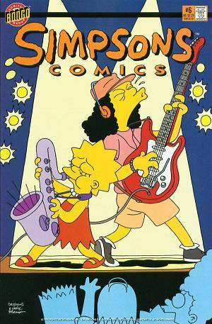 Simpsons Comics #6 cover