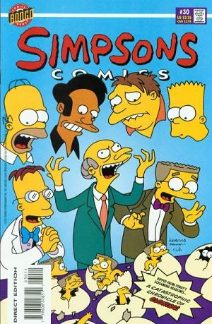 Simpsons Comics #30 cover