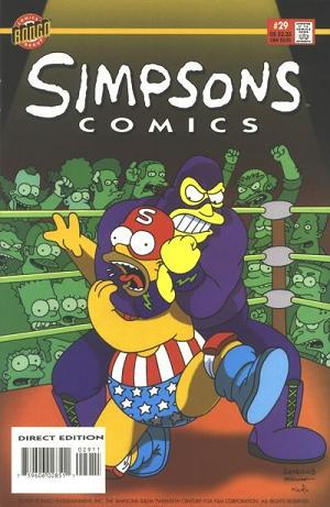 Simpsons Comics #29 cover