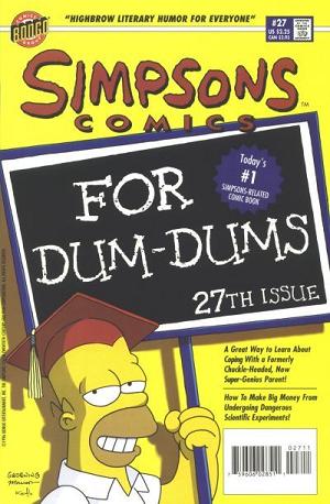 Simpsons Comics #27 cover