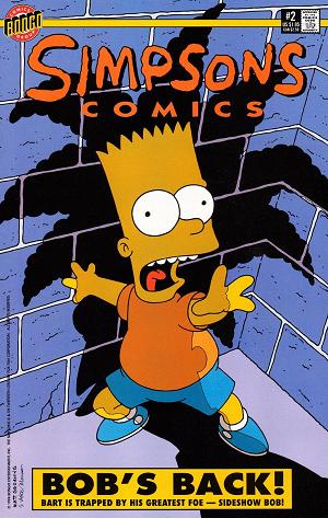 Simpsons Comics #2 cover