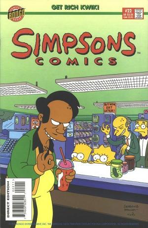 Simpsons Comics #22 cover